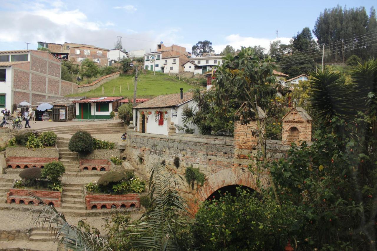 Hotel Calicanto Real Cafe Museo Monguí Kültér fotó