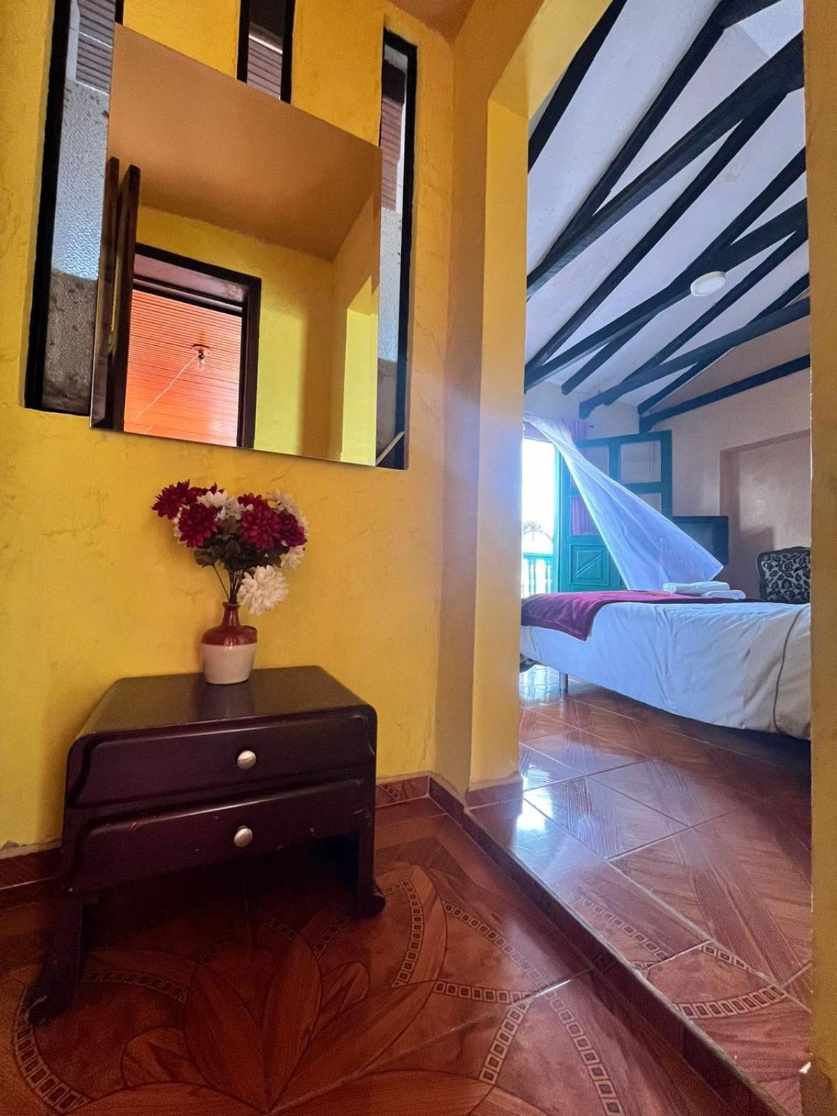 Hotel Calicanto Real Cafe Museo Monguí Kültér fotó
