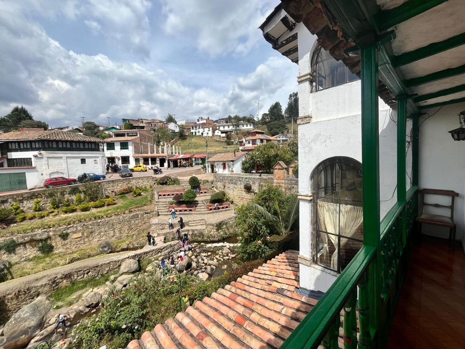 Hotel Calicanto Real Cafe Museo Monguí Kültér fotó